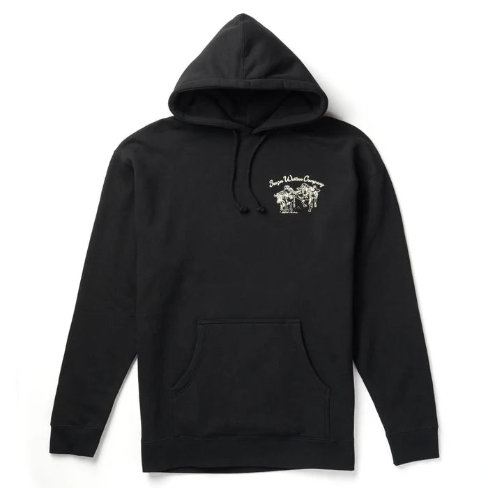 Los Rios Hoodie- Black